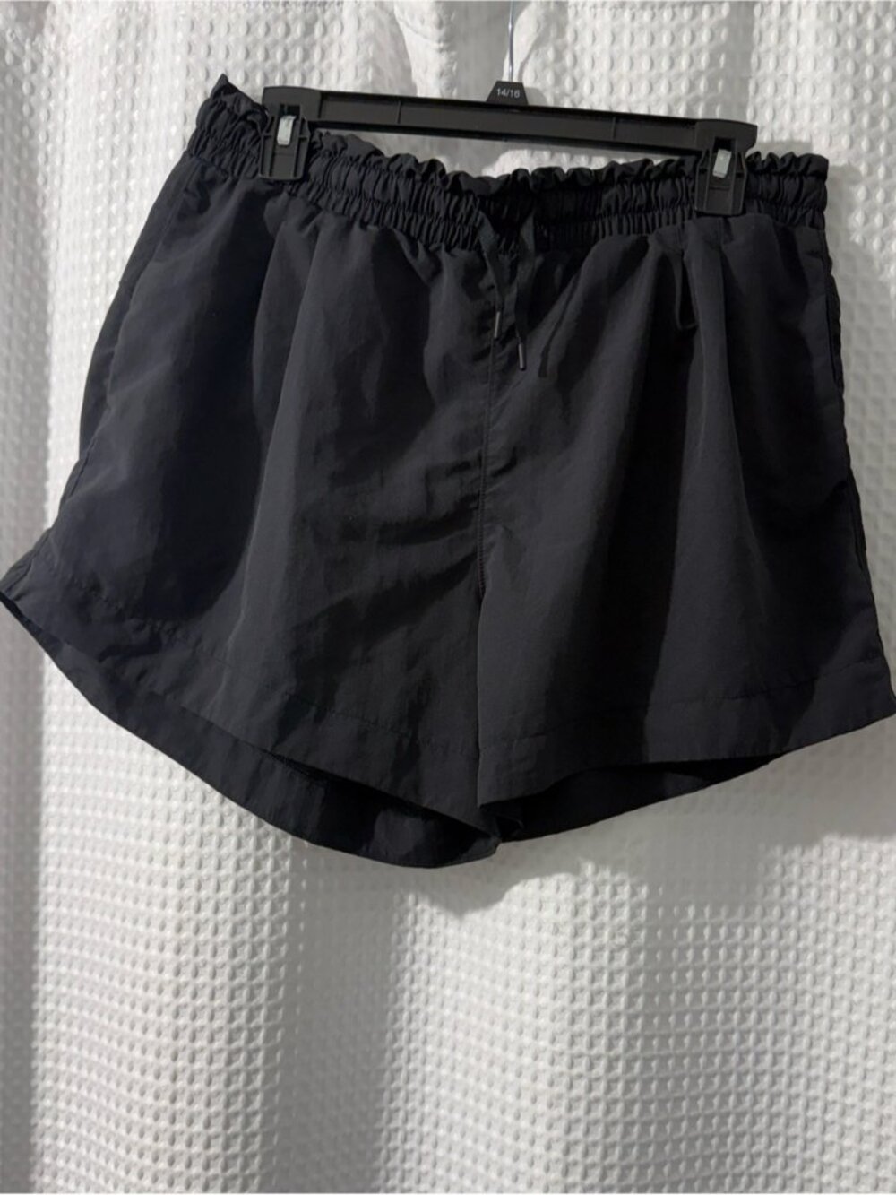 Women’s Black Light Weight 100Nylon Shorts